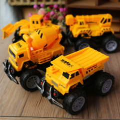 儿童玩具惯性工程车系列 惯性碰撞变形机器人泥土车