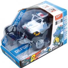 儿童玩具惯性车系列 弹射碰撞变形机器人远程导弹车