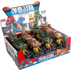 儿童玩具惯性车系列 弹射碰撞变形军事车