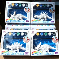 上色恐龙 展示盒包装6款